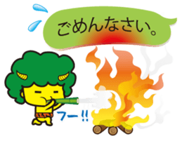 Oni rangers speech balloons sticker #11994278