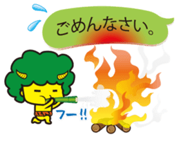 Oni rangers speech balloons sticker #11994278