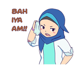 Banjar Hijab sticker #11994434