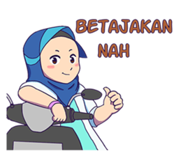 Banjar Hijab sticker #11994466