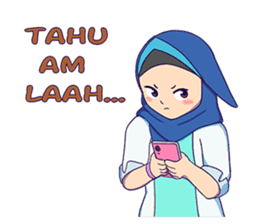 Banjar Hijab sticker #11994468