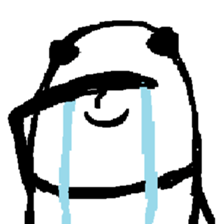 (Wordless)A Panda is so expressive sticker #11994759