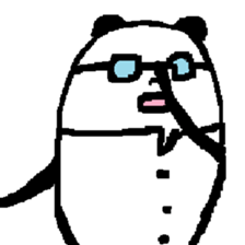(Wordless)A Panda is so expressive sticker #11994761