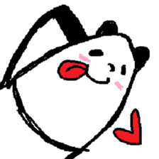 (Wordless)A Panda is so expressive sticker #11994770