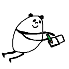 (Wordless)A Panda is so expressive sticker #11994779