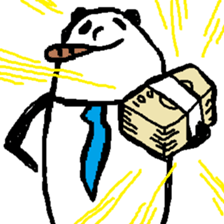 (Wordless)A Panda is so expressive sticker #11994782