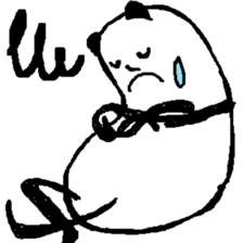(Wordless)A Panda is so expressive sticker #11994792