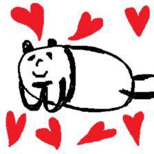 (Wordless)A Panda is so expressive sticker #11994797