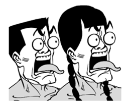 Nice GIRL and Nice BOY sticker #11995227