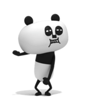 Papan Ga Panda Animation Sticker ver.1 sticker #11995358