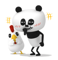 Papan Ga Panda Animation Sticker ver.1 sticker #11995366
