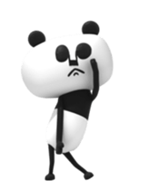 Papan Ga Panda Animation Sticker ver.1 sticker #11995379