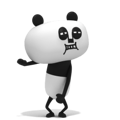 Papan Ga Panda Animation Sticker ver.1