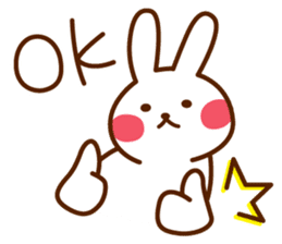 yuriusa bunny sticker #11995436