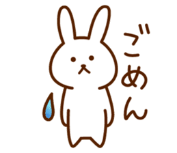 yuriusa bunny sticker #11995442