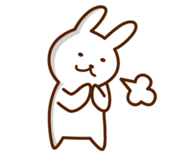 yuriusa bunny sticker #11995451