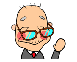 Grandma and grandpa [ animation ] sticker #11995750