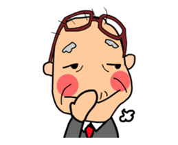 Grandma and grandpa [ animation ] sticker #11995752