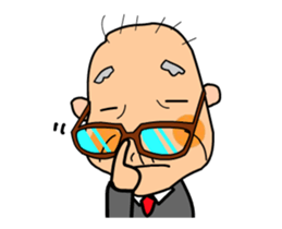 Grandma and grandpa [ animation ] sticker #11995753