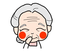 Grandma and grandpa [ animation ] sticker #11995754