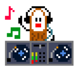 dot mascot of CHIKUWA 2 sticker #11996070