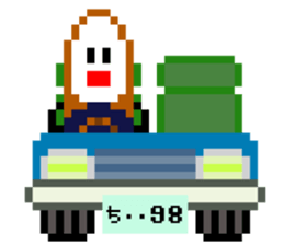 dot mascot of CHIKUWA 2 sticker #11996071