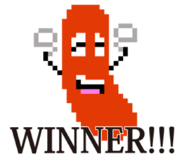 dot mascot of CHIKUWA 2 sticker #11996083