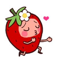 Move! The feeling of a strawberry sticker #11996110