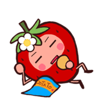 Move! The feeling of a strawberry sticker #11996115