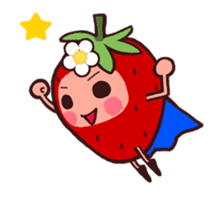 Move! The feeling of a strawberry sticker #11996118