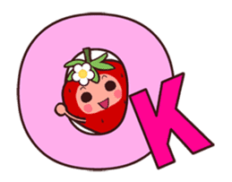 Move! The feeling of a strawberry sticker #11996125