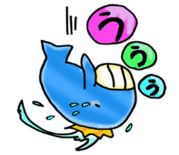 THE KING WHALE sticker #11996140