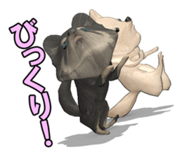 Dog lovely scent sticker #11996291