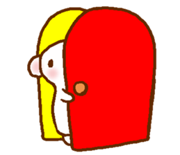 Ermine named Ten-chan sticker #11996667