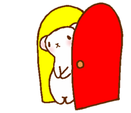 Ermine named Ten-chan sticker #11996668