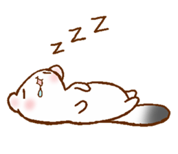 Ermine named Ten-chan sticker #11996672