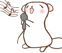 Ermine named Ten-chan sticker #11996679