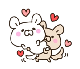 Chinchilla LOVE sticker #11996748