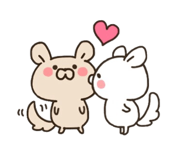 Chinchilla LOVE sticker #11996750
