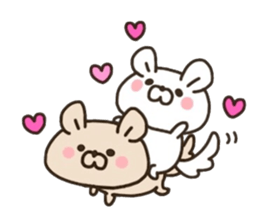 Chinchilla LOVE sticker #11996764