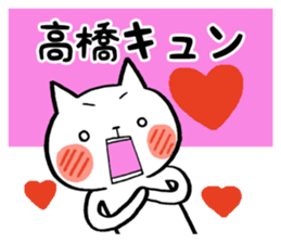 Takahashi's Cat Stickers sticker #11996844