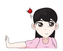 Lover cartoon sticker #11996911