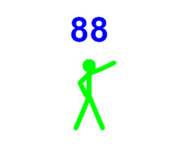 matchstick men actions sticker #11997092