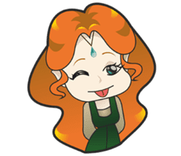 Erufa by trikono sticker #11997265