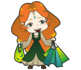 Erufa by trikono sticker #11997268