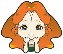 Erufa by trikono sticker #11997269