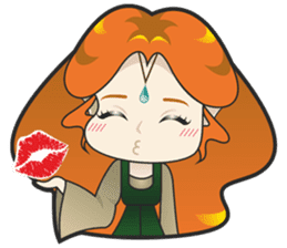 Erufa by trikono sticker #11997270