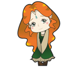 Erufa by trikono sticker #11997276