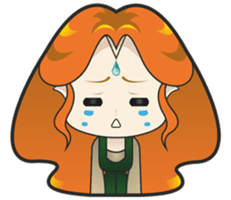 Erufa by trikono sticker #11997284