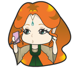 Erufa by trikono sticker #11997288